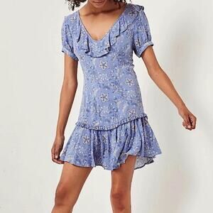 Spell & the Gypsy Celestial Play Dress Chambray EUC